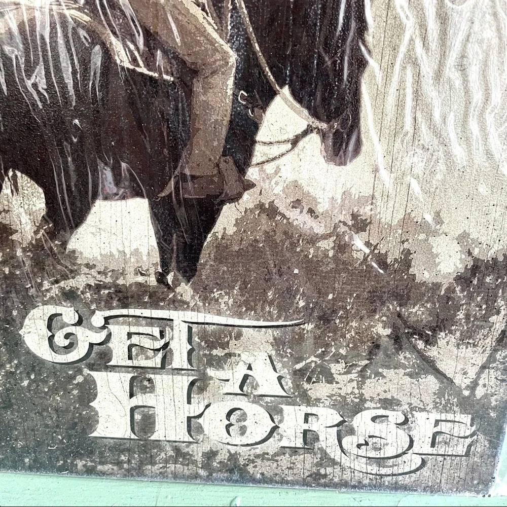 NEW Want A Stable Relationship Get A Horse Metal Sign